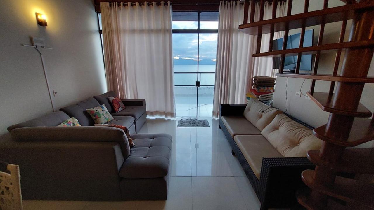 Linda Cobertura Duplex, Pe Na Areia,Vista Linda. Apartment Caraguatatuba Exterior photo