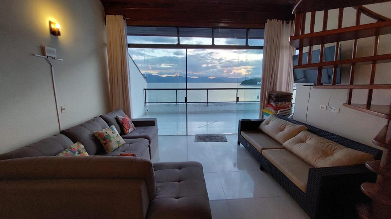 Linda Cobertura Duplex, Pe Na Areia,Vista Linda. Apartment Caraguatatuba Exterior photo
